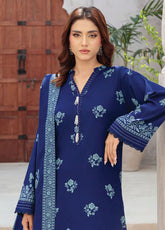 LSM Lakhany Printed Pashmina 3 Piece Unstitched Suit LSM25PP D-LG-RL-0335-A
